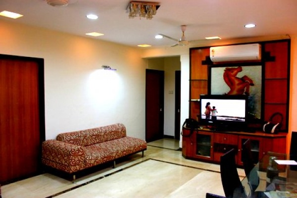 Bandra sea view 2,3 bhk on rent at Cater road near CCD